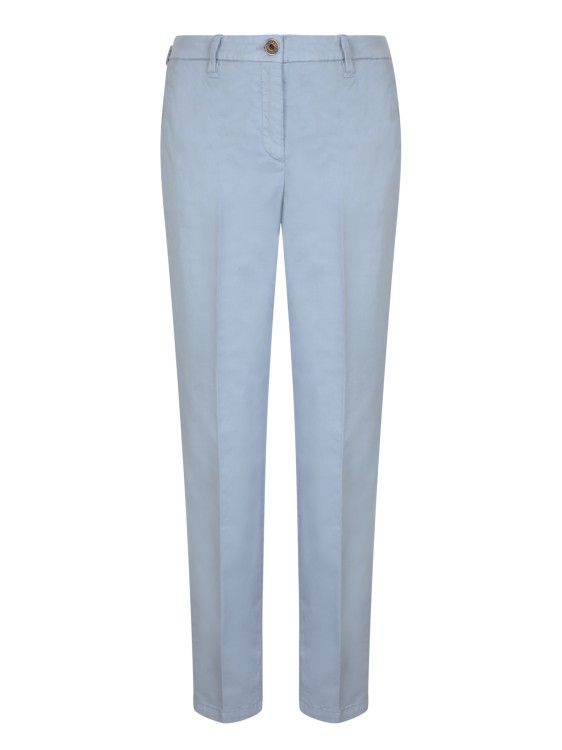 Jacob Cohen Blue Cropped Leg Trousers