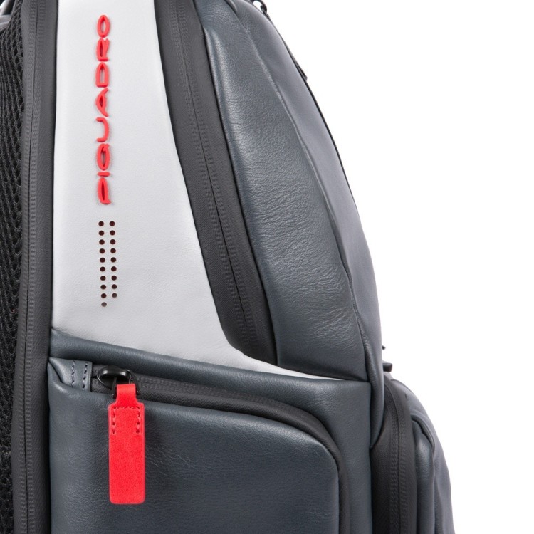 Shop Piquadro Fast-check Backpack For Pc And Ipad With Anti-theft Device Urban In Grey