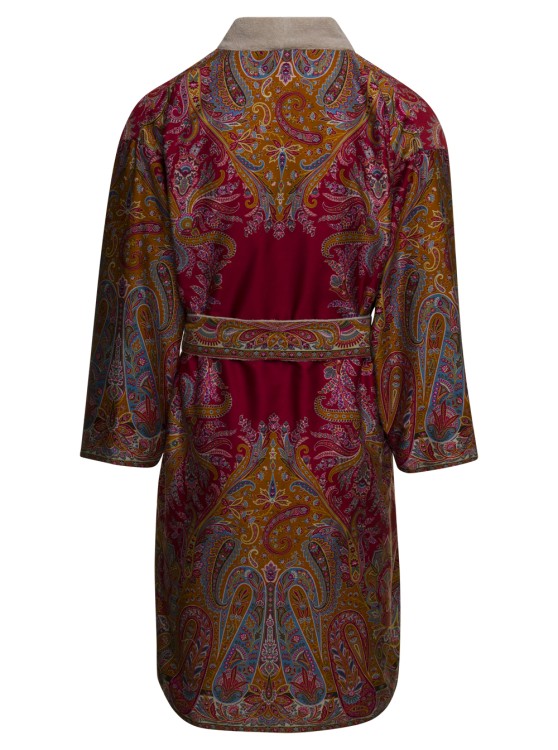 Shop Etro Exeter Women's Double Kimono Bathrobe (size S-m). In Multicolor