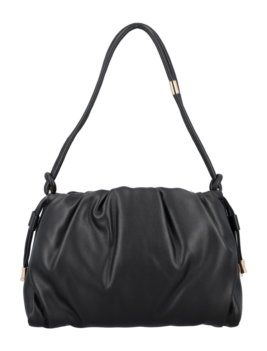 Apc A.p.c. Sac Ninon Mini Bags Recycled Material With Leather Effect In Black