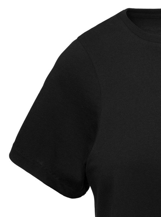 Shop Totême Crewneck T-shirt In Black Cotton