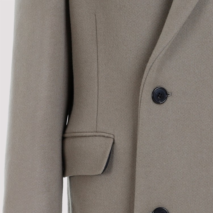 Shop The Row Dirty Brown Cashmere Anderson Coat In Neutrals