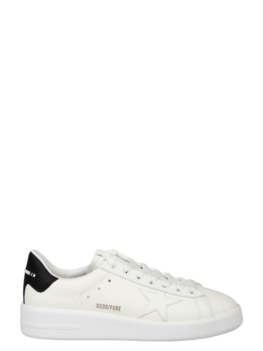 Golden Goose Pure Star Leather Sneaker In White