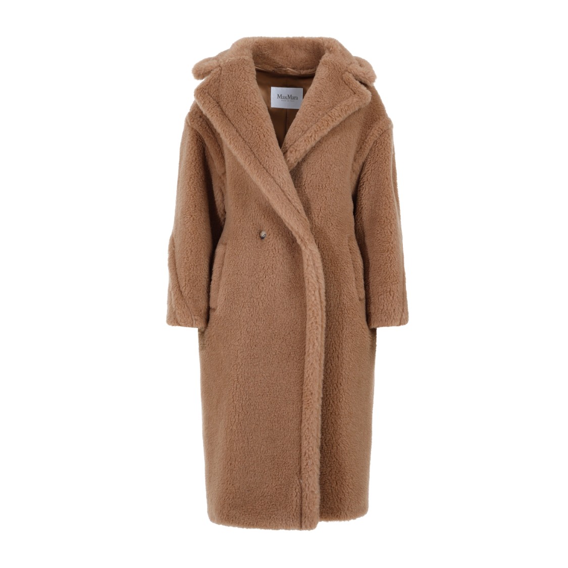 Max Mara Maxmara Teddy Bear Icon Coat Camel In Brown