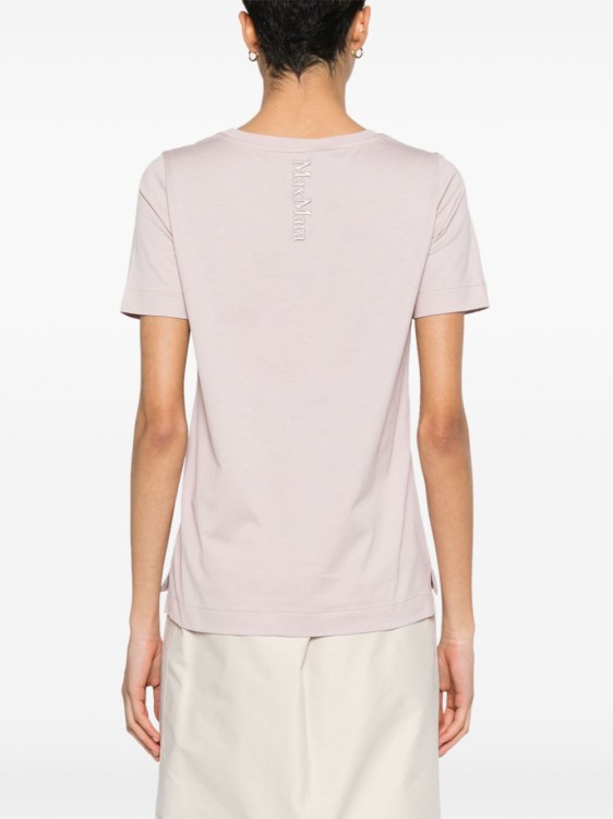 Shop Max Mara Pink Cotton T-shirt