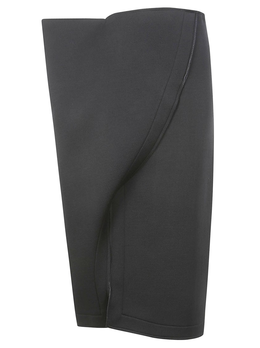 Stefano Mortari Scuba Skirt In Grey