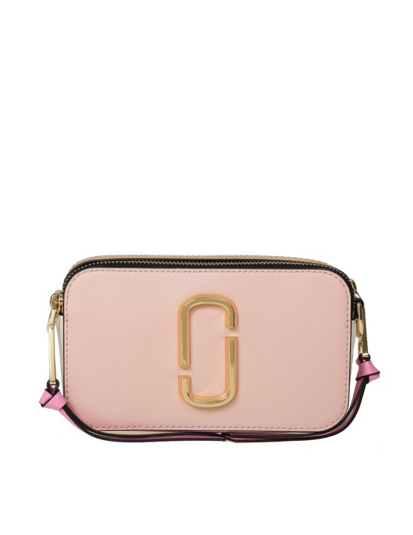 Marc Jacobs Snapshot Bag In Pink Leather