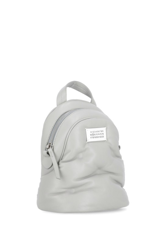 Shop Maison Margiela Glam Slam Backpack In White