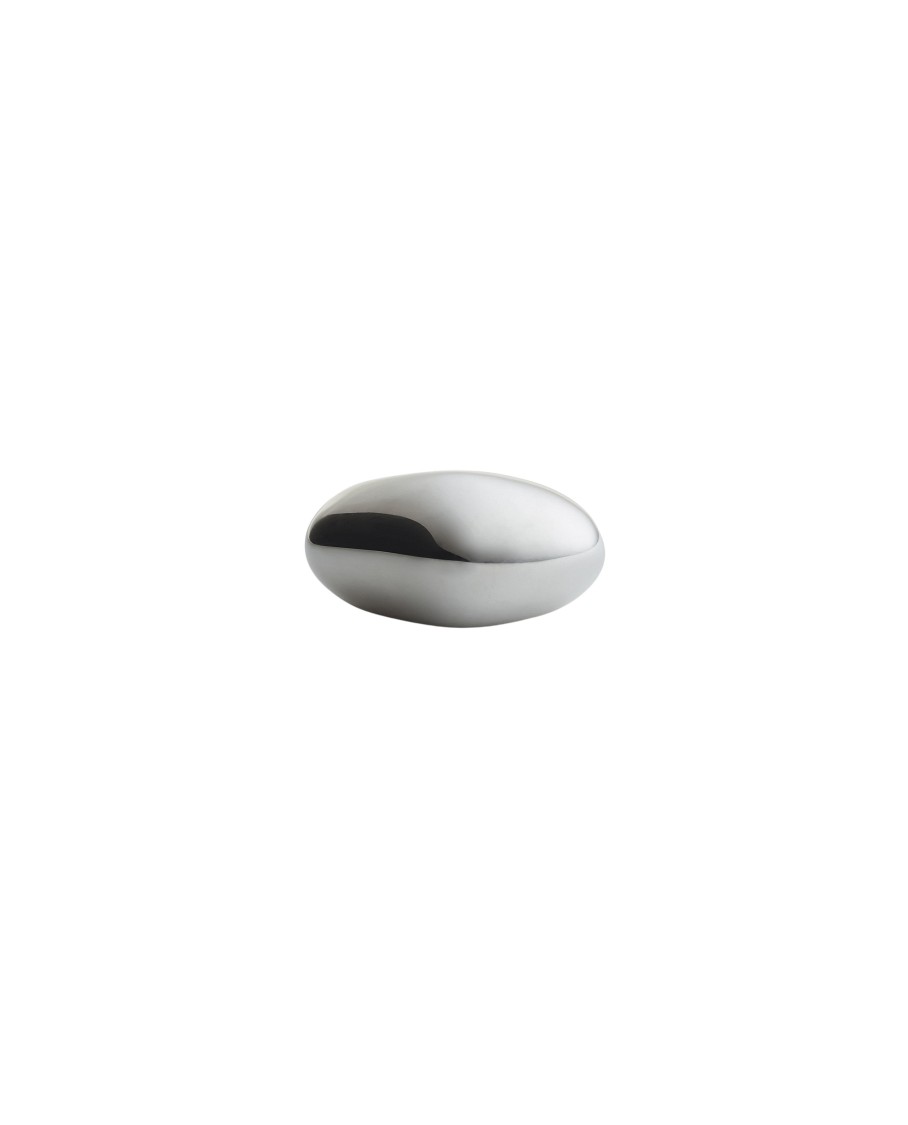 Bottega Veneta Fin Silver Ring In Silver