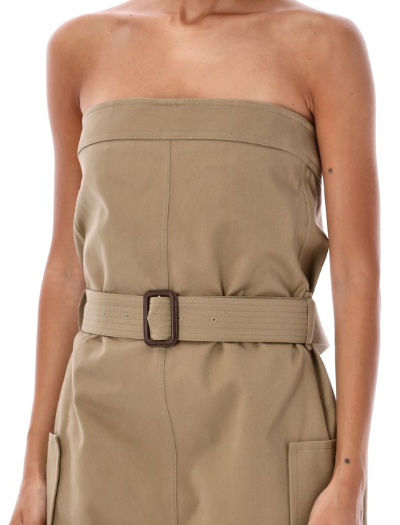 Shop Saint Laurent Newness Jumpsuit In Brown