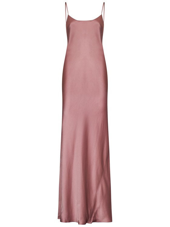 Victoria Beckham Pink Maxi Dress