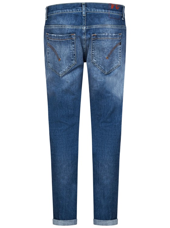 Shop Dondup Blue Skinny-fit Jeans In Green