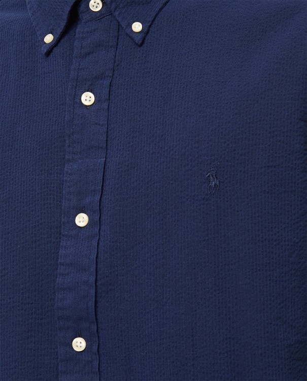 Shop Polo Ralph Lauren Sport Shirt In Blue