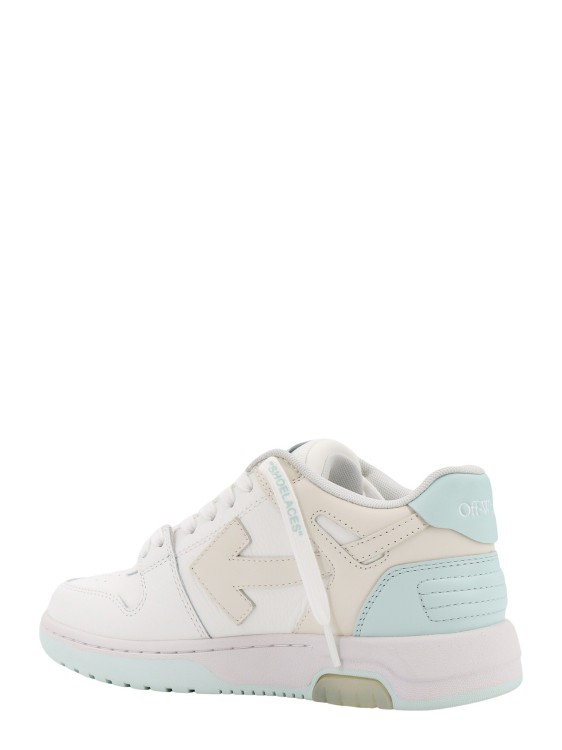 Shop Off-white Sneakers In Pelle Con Iconica Zip Tie In White