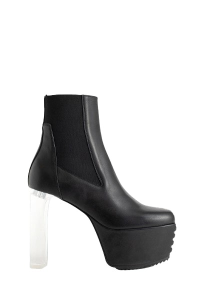 RICK OWENS MINIMAL GRILL BEATLE 65 BOOTS