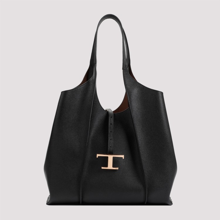 Tod's T Timeless Bag In Black