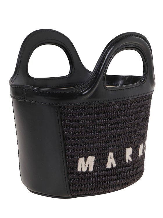 Shop Marni Black Tropicalia Micro Bag