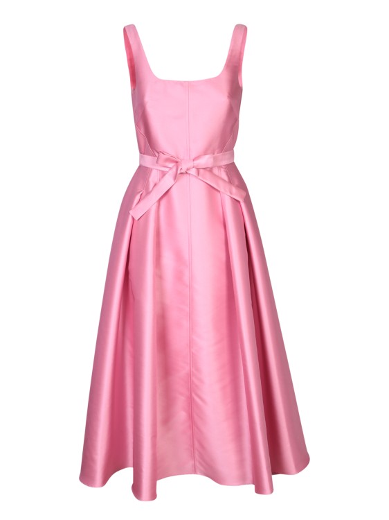 Shop Blanca Vita Mikado Fabric Dress In Pink