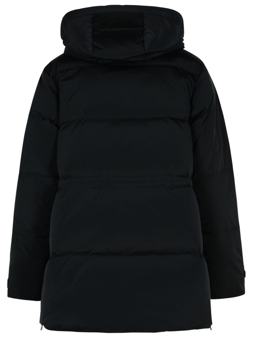 Woolrich Alsea Black Polyamide Down Jacket In Black