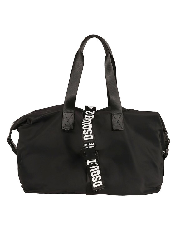 Shop Dsquared2 Logo-tape Bag In Black
