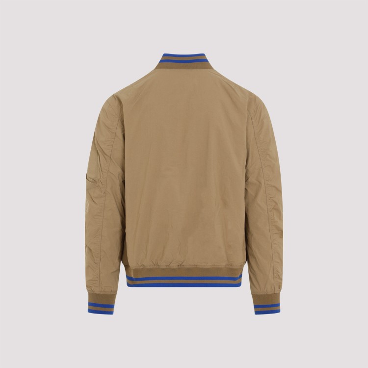 Universal Works Sand Ns Bomber Recycled Polyamide Jacket In Neutrals
