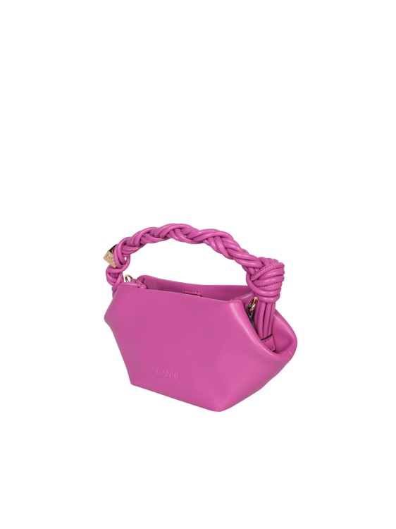 Shop Ganni Bou Mini Bag In Pink