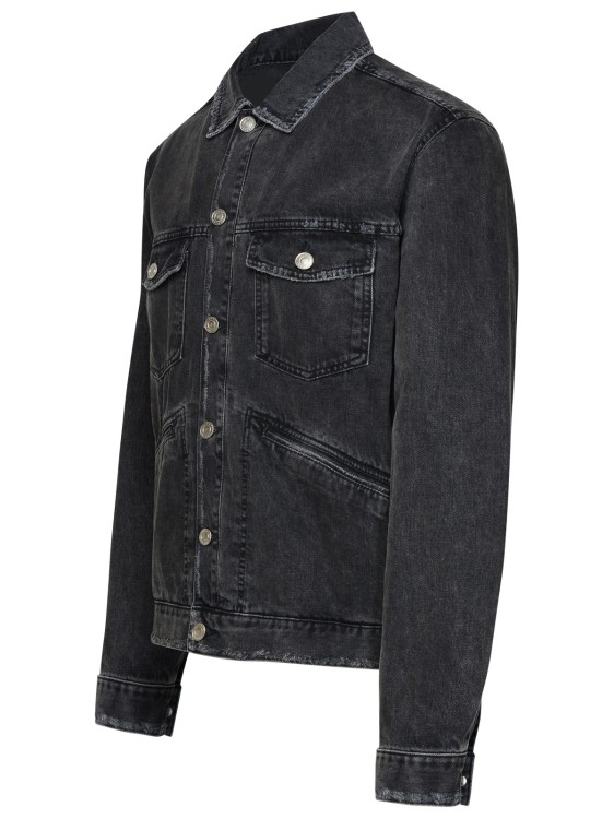 Shop Isabel Marant Jango Jeans Jacket In Black