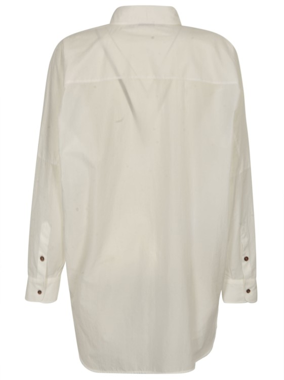 Shop Philosophy Di Lorenzo Serafini White Long Sleeves Shirt