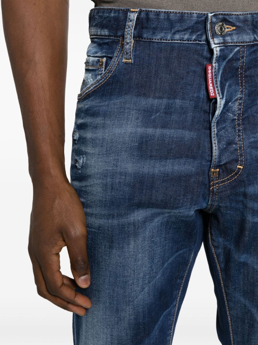 Shop Dsquared2 Cool Guy Jeans In Blue