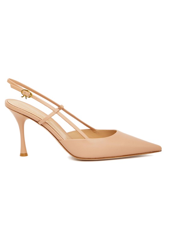GIANVITO ROSSI ASCENT POWDER PINK PUMPS,6a4a5ac1-f839-2928-dded-960d2beadc81