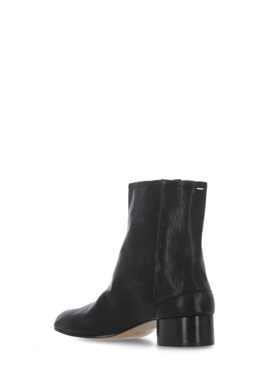 Shop Maison Margiela Black Leather Boots