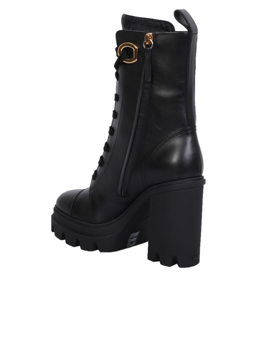 løfte Burger sammensmeltning Black Leahter Ankle Boots by Giuseppe Zanotti in Black color for Luxury  Clothing | THE LIST