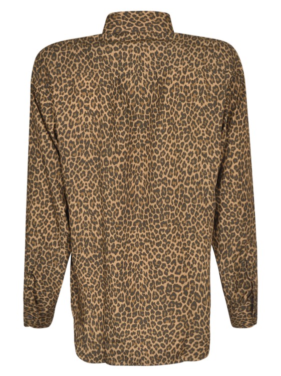 Shop Tom Ford Leopard-print Shirt In Brown