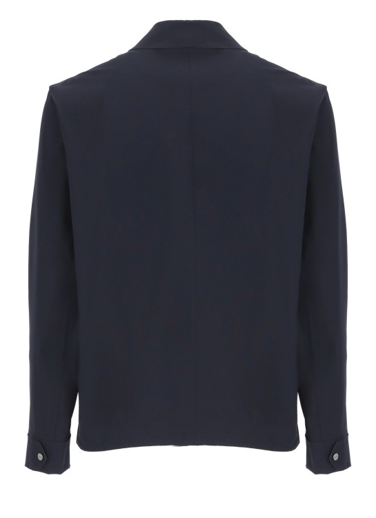 Shop Herno In Essence Shirt In Blue