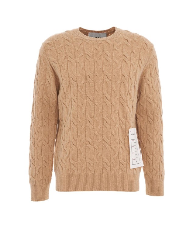 AMARANTO CABLE KNIT SWEATER