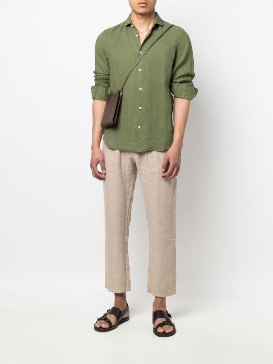 Shop Mc2 Saint Barth Long-sleeve Shirt In Green