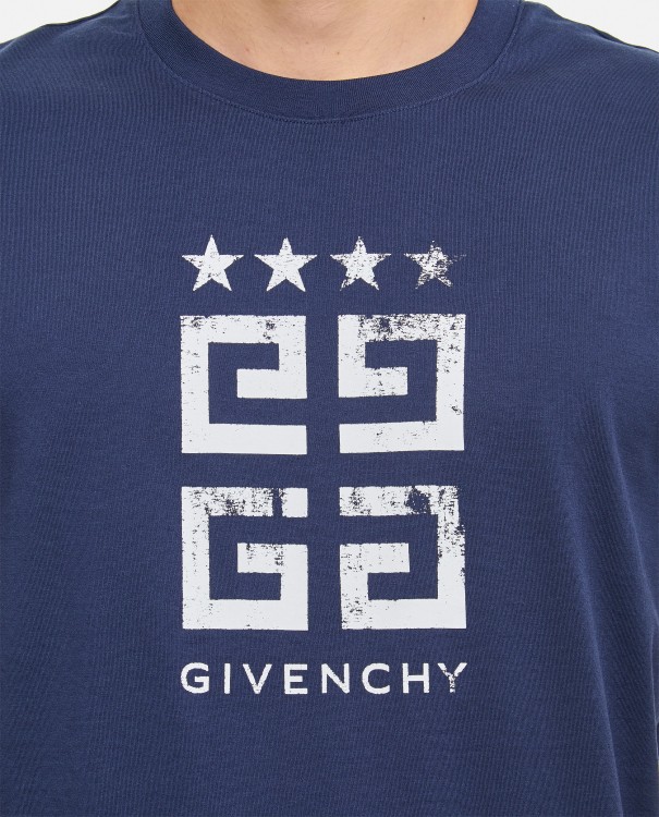 Shop Givenchy 4 G T-shirt In Green