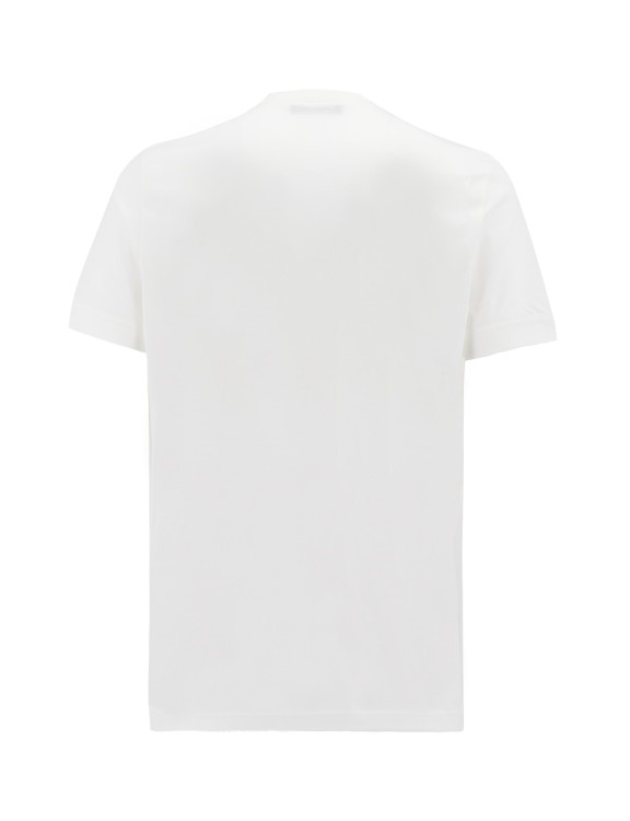 Shop Kiton White Crewneck T-shirt