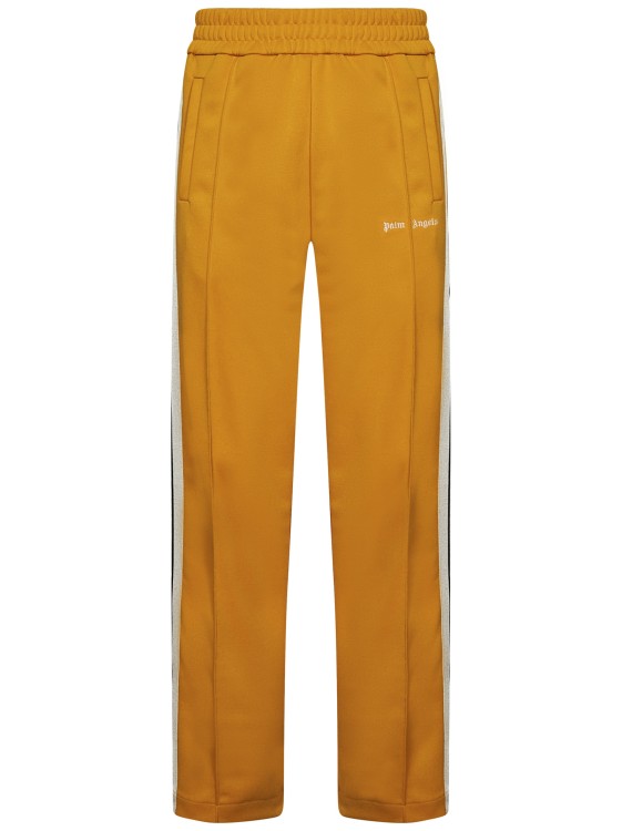 Palm Angels Orange Technical Fabric Track Trousers