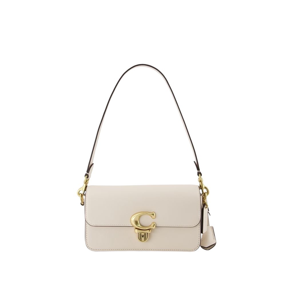 Shop Coach Studio Bag - Cream - Leather In Neutrals