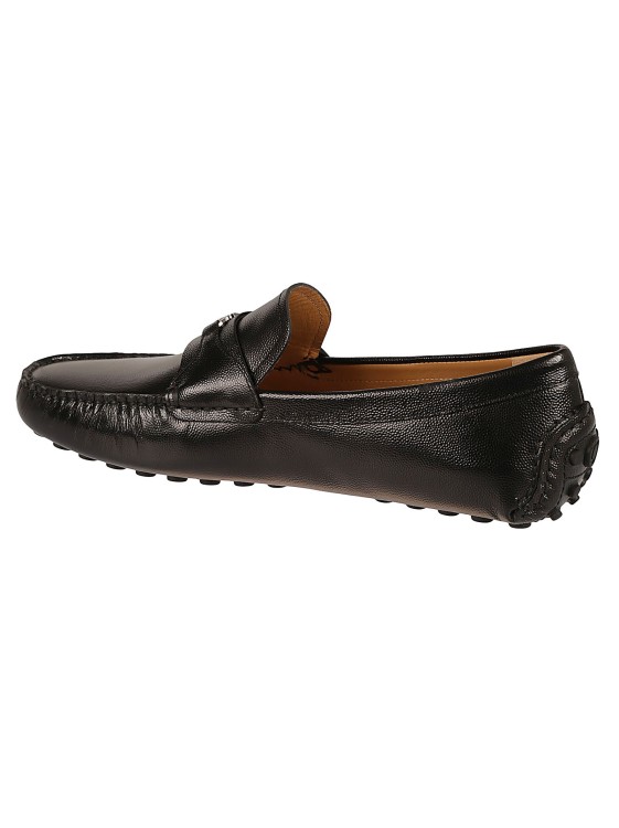 Shop Ferragamo Black Loafers