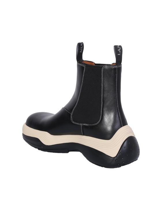 Shop Lanvin Black Leather Boots
