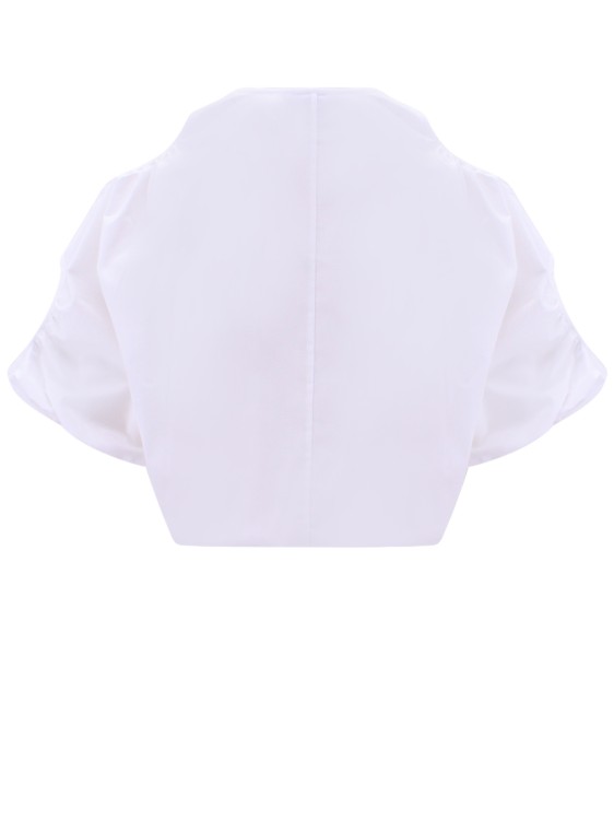 Shop Vivetta Organic Cotton Sustainable Shirt In White