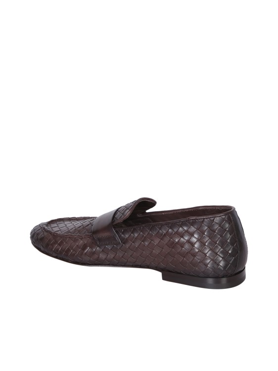 Shop Officine Creative Brown Leather Loafer In Black