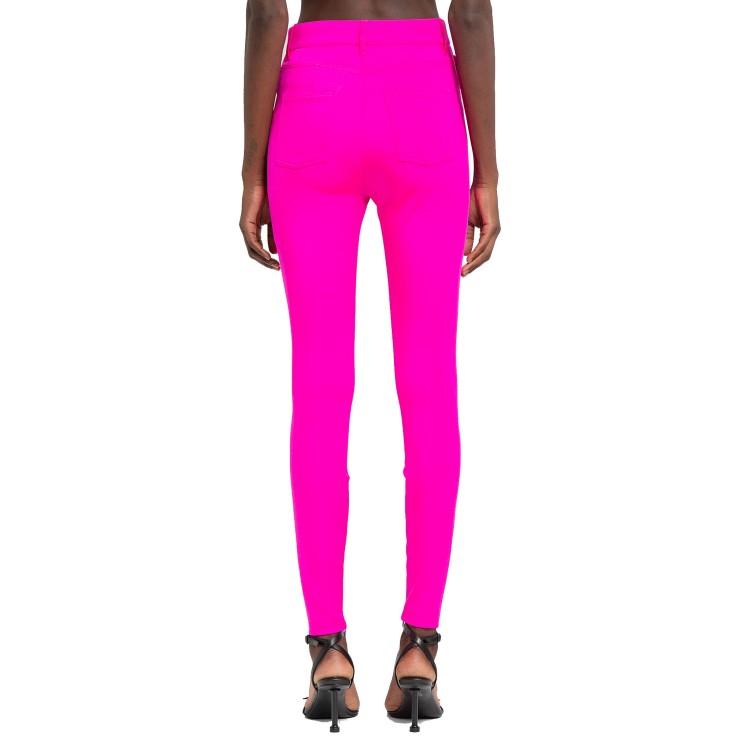 Shop Balenciaga Legging Pants In Pink