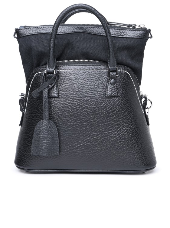 Shop Maison Margiela 5ac Classique Mini Bag In Black Leather