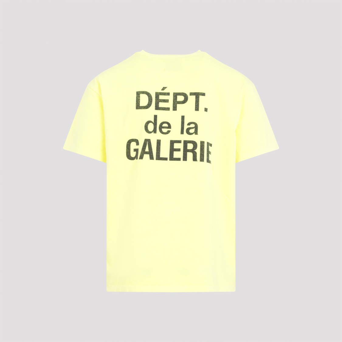 Shop Gallery Dept. Flo Yellow Cotton French Tee