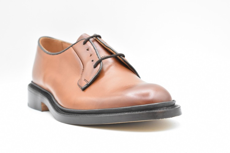 Shop Tricker's Brown Lace-up Shoes