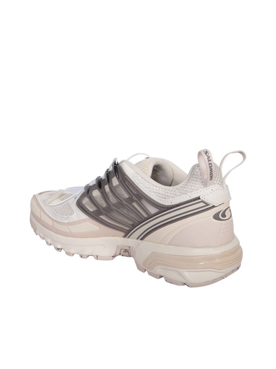 Shop Salomon Fabric Sneakers In Grey