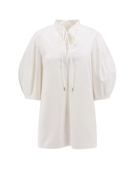 Shop Chloé White Cotton Shirt